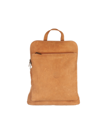 Leaf Bags leather Backpack