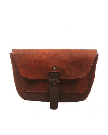 Chiarugi Men's leather bum bag