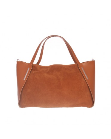 Florence Moon's Suede and Ruga leather Hand bag