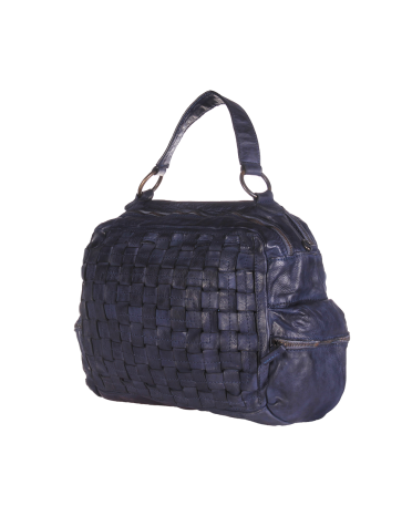 Florence Moon  Borsa in Pelle lavata